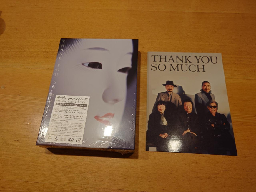 ザンオールスターズのアルバムとDVD THANK YOU SO MUCH